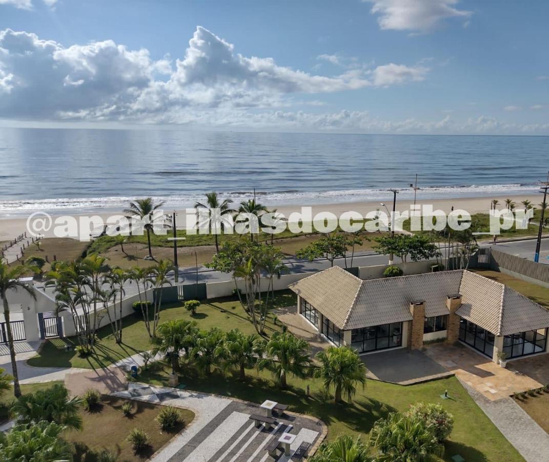 Apto Cond Ilhas Do Caribe - Pr - Beira Mar Matinhos Exterior photo