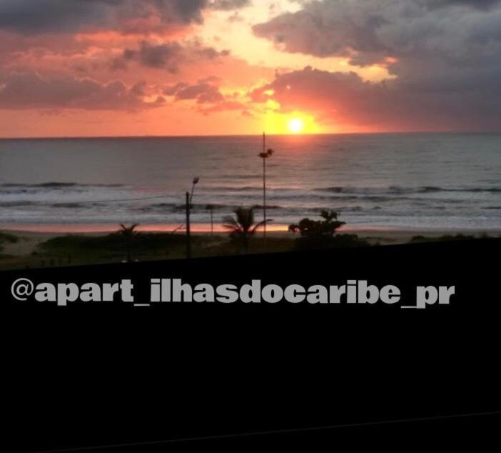 Apto Cond Ilhas Do Caribe - Pr - Beira Mar Matinhos Exterior photo