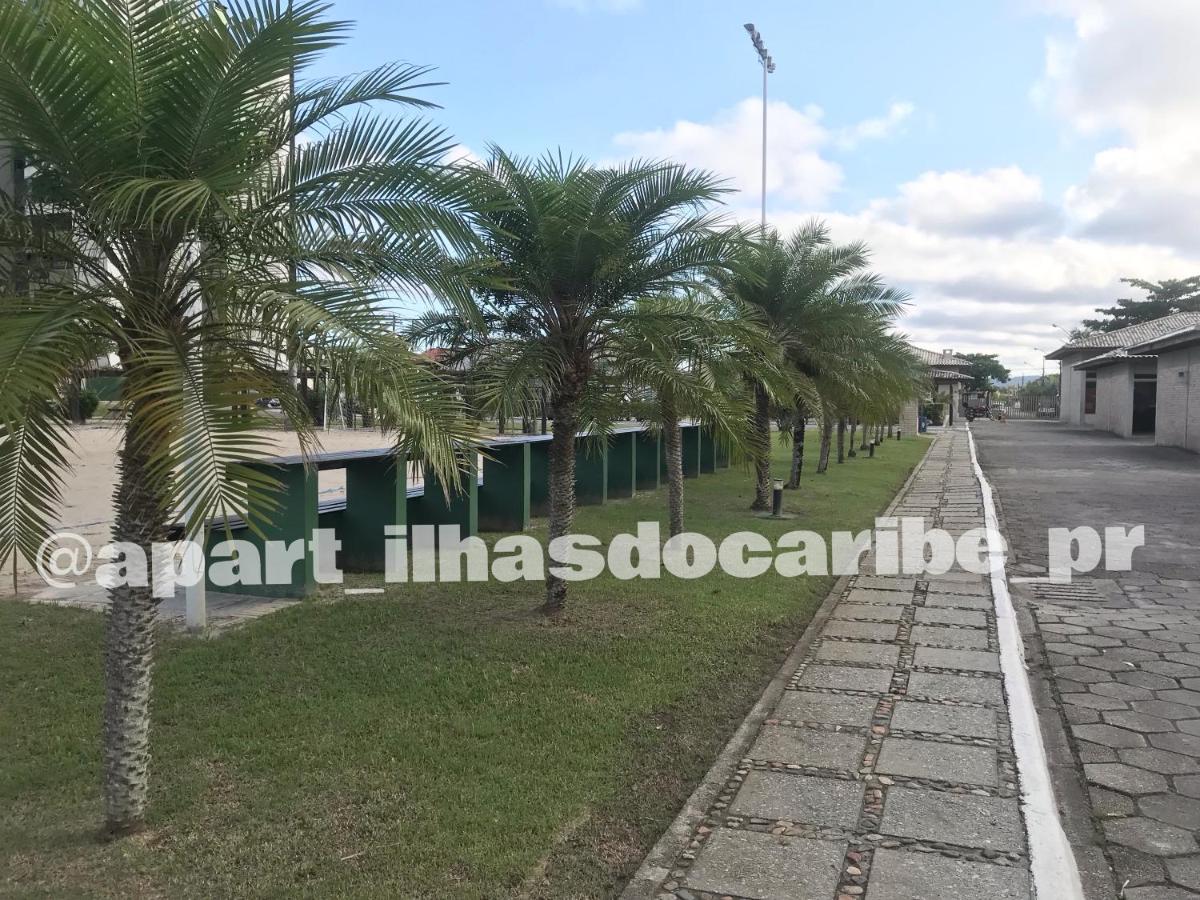 Apto Cond Ilhas Do Caribe - Pr - Beira Mar Matinhos Exterior photo