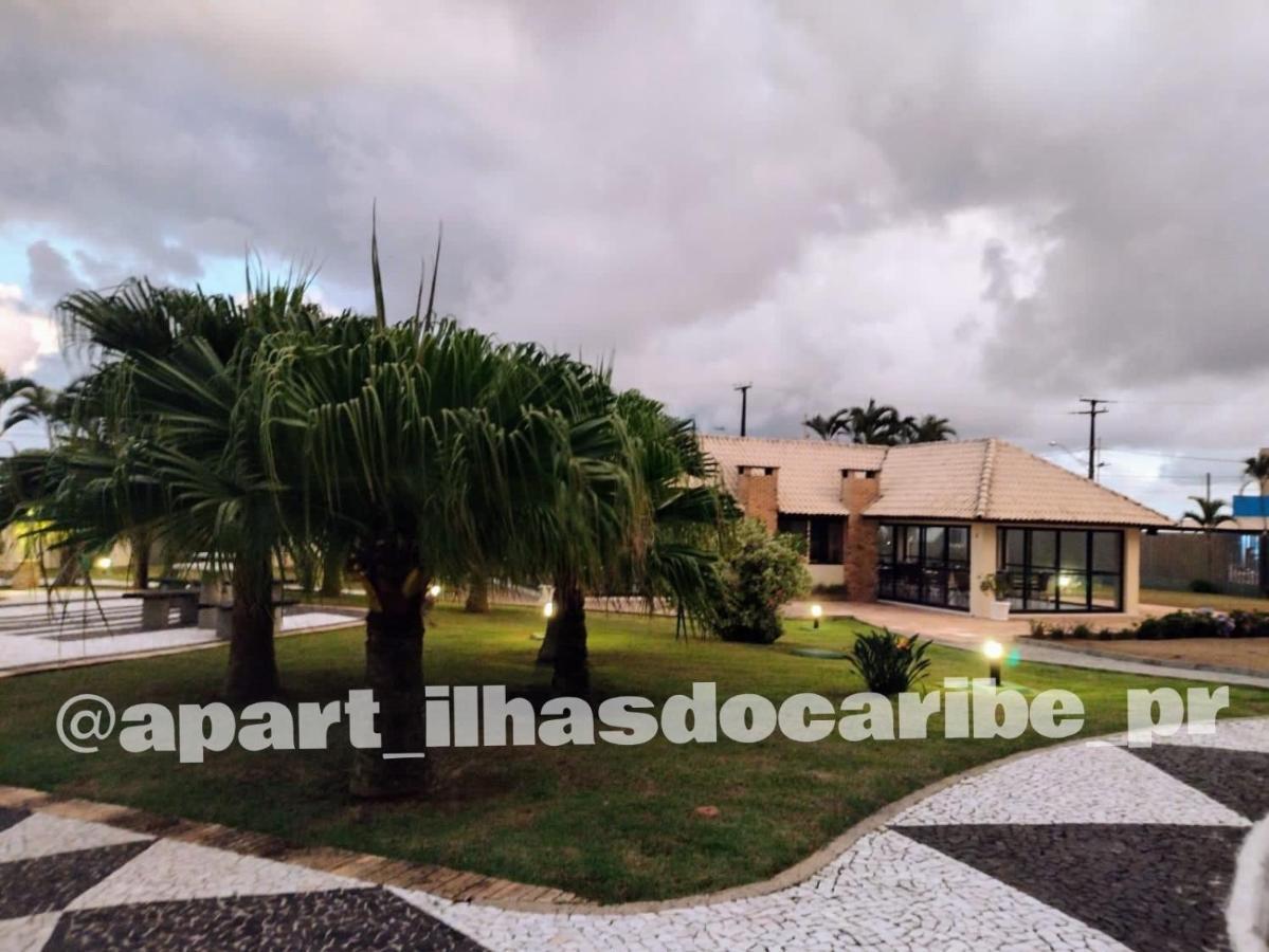 Apto Cond Ilhas Do Caribe - Pr - Beira Mar Matinhos Exterior photo