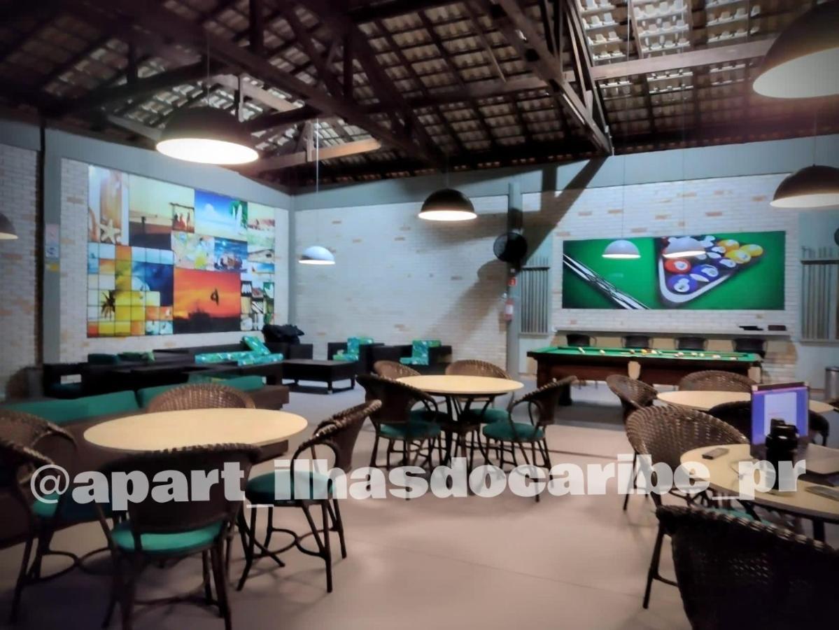 Apto Cond Ilhas Do Caribe - Pr - Beira Mar Matinhos Exterior photo