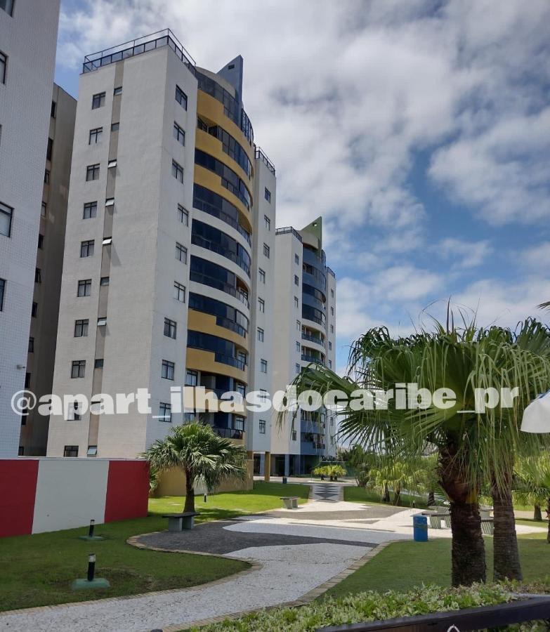 Apto Cond Ilhas Do Caribe - Pr - Beira Mar Matinhos Exterior photo