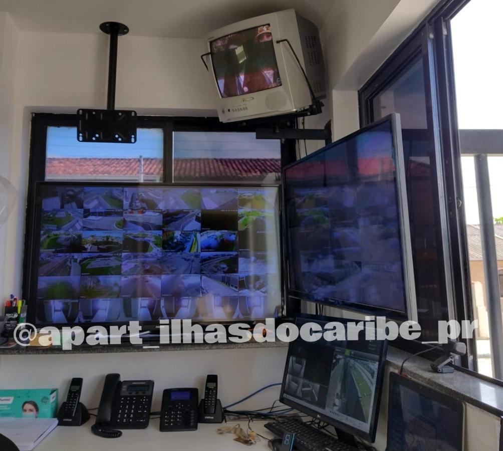 Apto Cond Ilhas Do Caribe - Pr - Beira Mar Matinhos Exterior photo