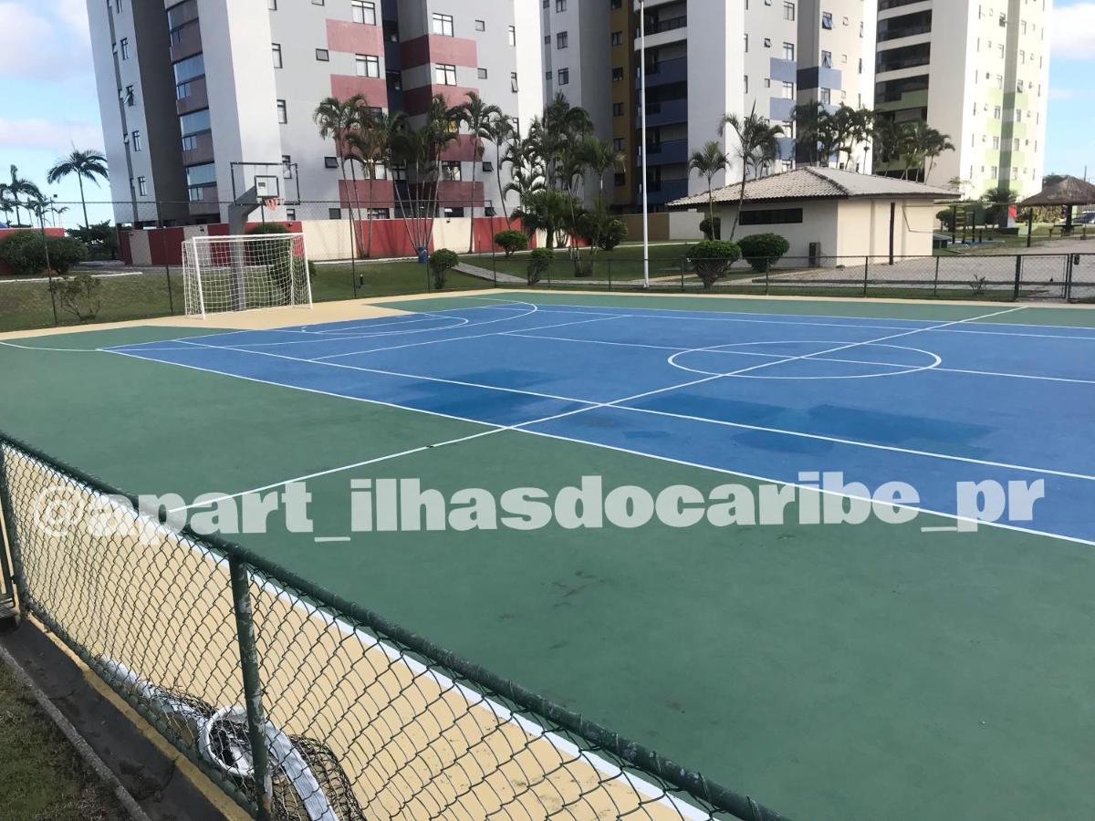 Apto Cond Ilhas Do Caribe - Pr - Beira Mar Matinhos Exterior photo