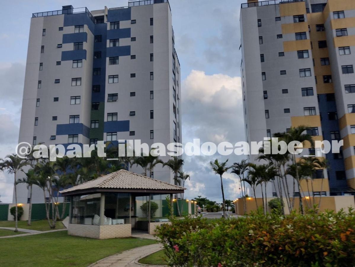 Apto Cond Ilhas Do Caribe - Pr - Beira Mar Matinhos Exterior photo